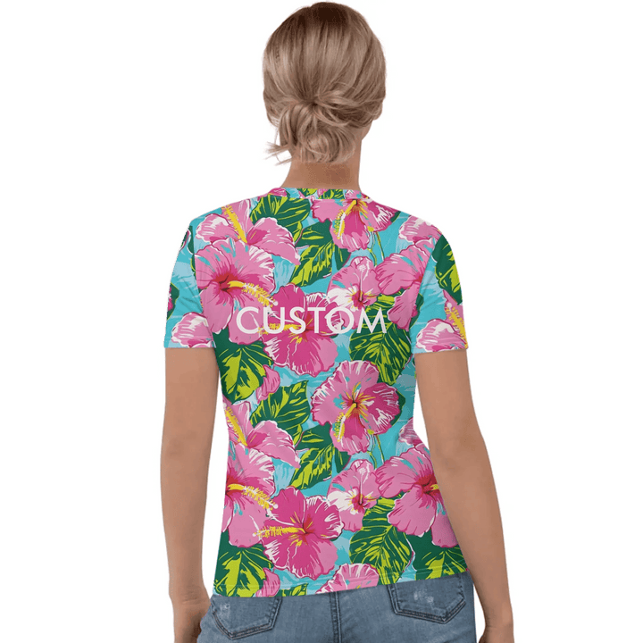 Custom Hawaii Watercolor T-Shirt - ARTFULANE