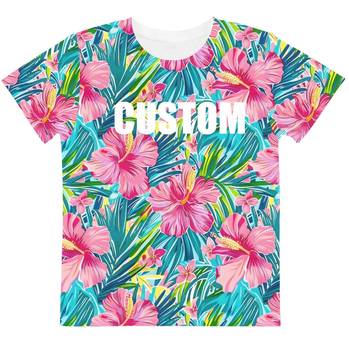 Custom Hawaii Watercolor T-Shirt - ARTFULANE
