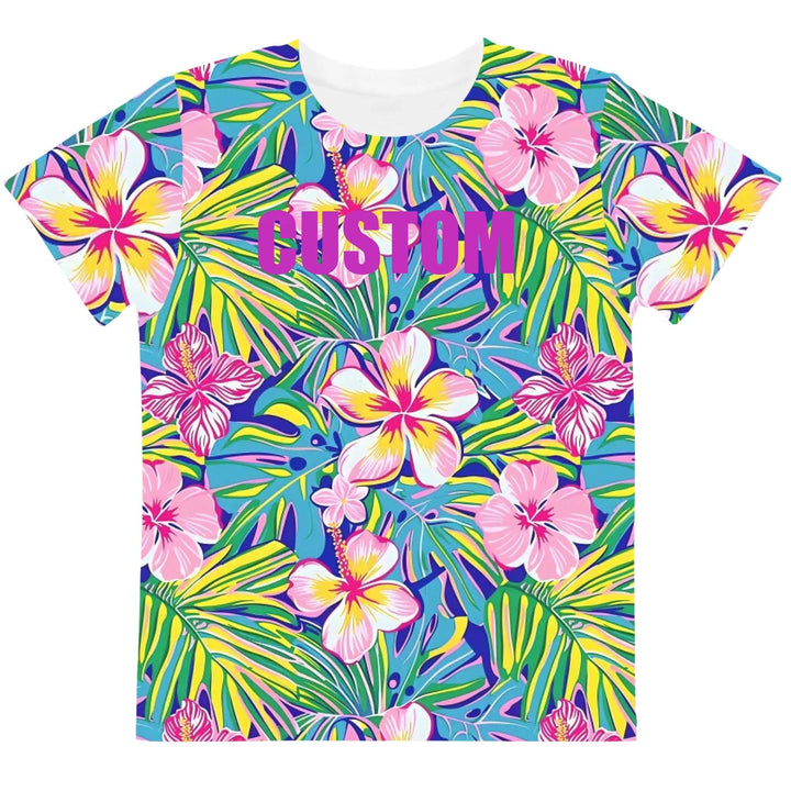 Custom Hawaii Watercolor T-Shirt - ARTFULANE