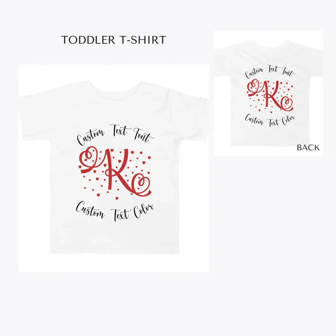 Heart-Initial-toddler-custom-t-shirt-artfulane