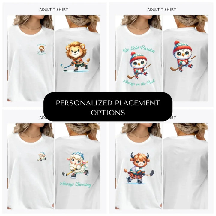 Ice-Hockey-Cute-Animals-custom-adult-t-shirt-design-placement-front-back-pocket-artfulane