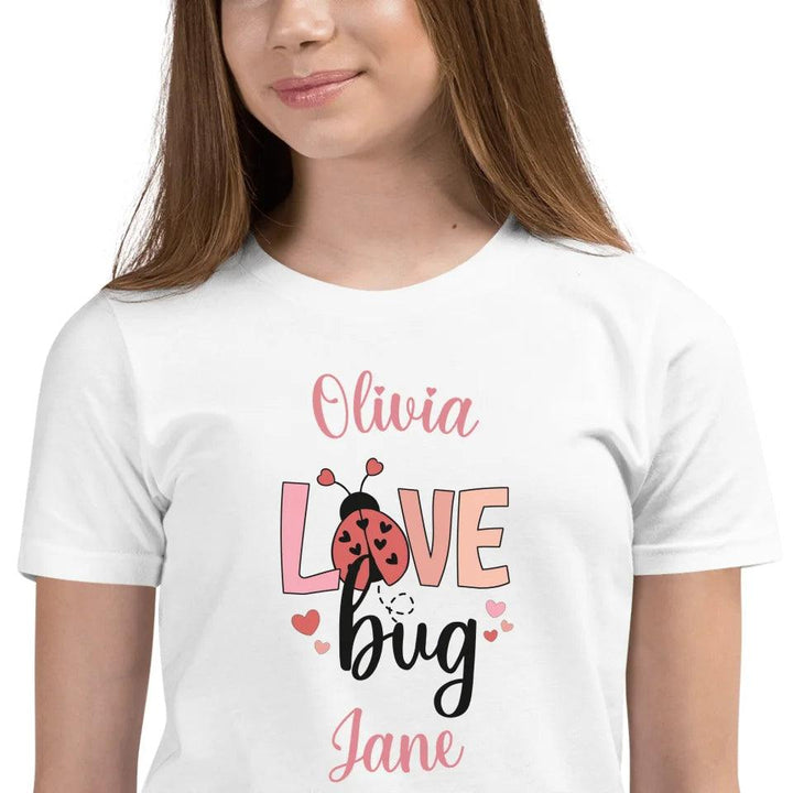 Custom Kids Valentine T-Shirt - ARTFULANE