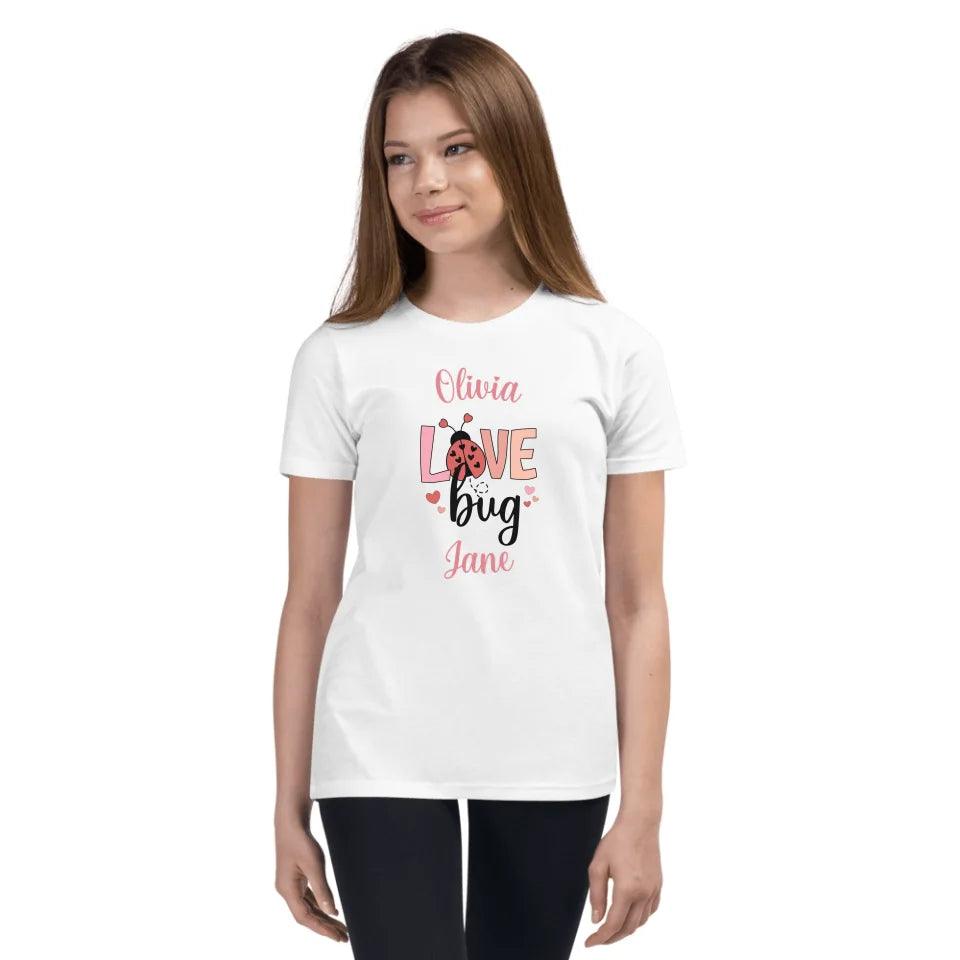 Custom Kids Valentine T-Shirt - ARTFULANE