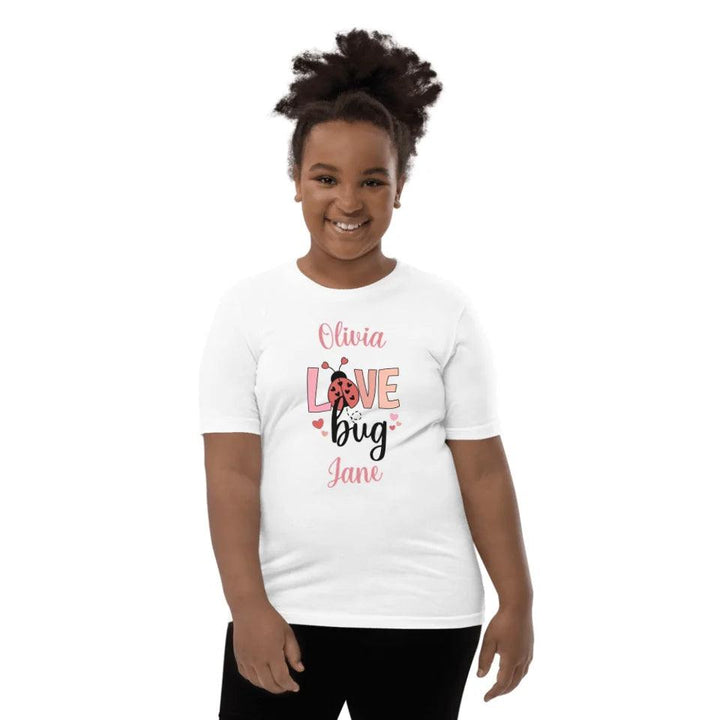 Custom Kids Valentine T-Shirt - ARTFULANE