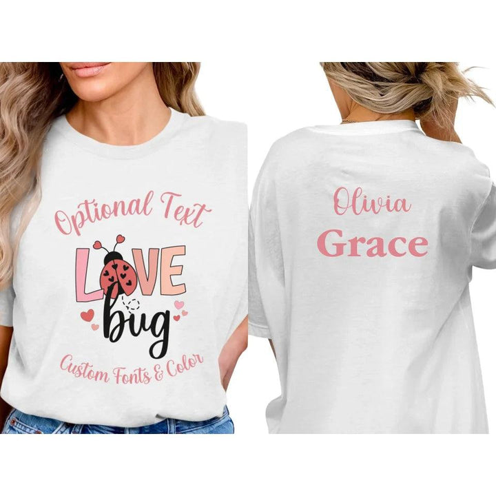 Custom Kids Valentine T-Shirt - ARTFULANE