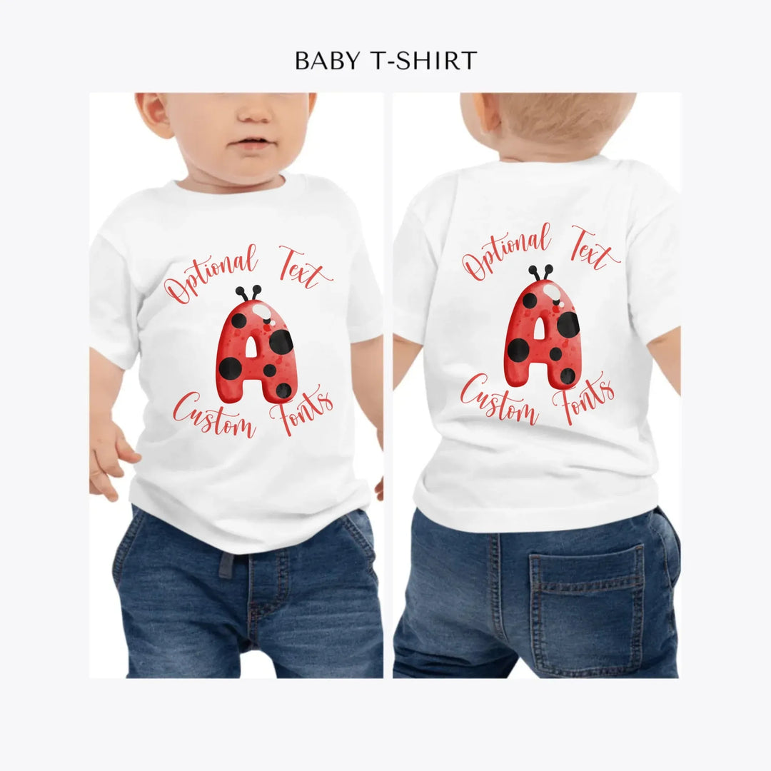 Ladybug-Letter-personalized-baby-t-shirt-artfulane