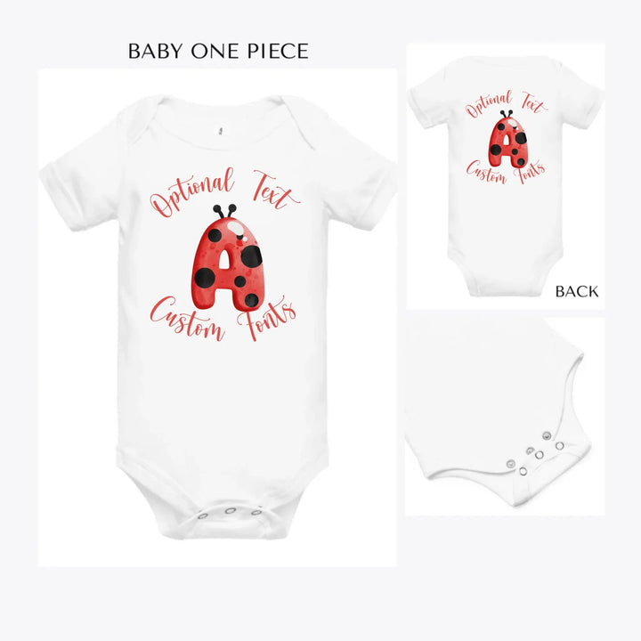 Ladybug-Letter-custom-baby-onesie-artfulane