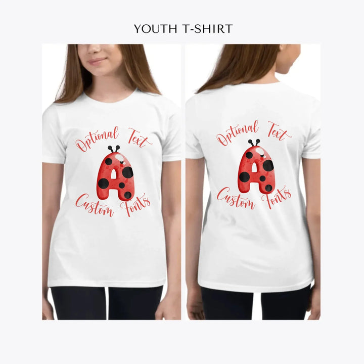 Ladybug-Letter-custom-youth-girl-t-shirt-artfulane