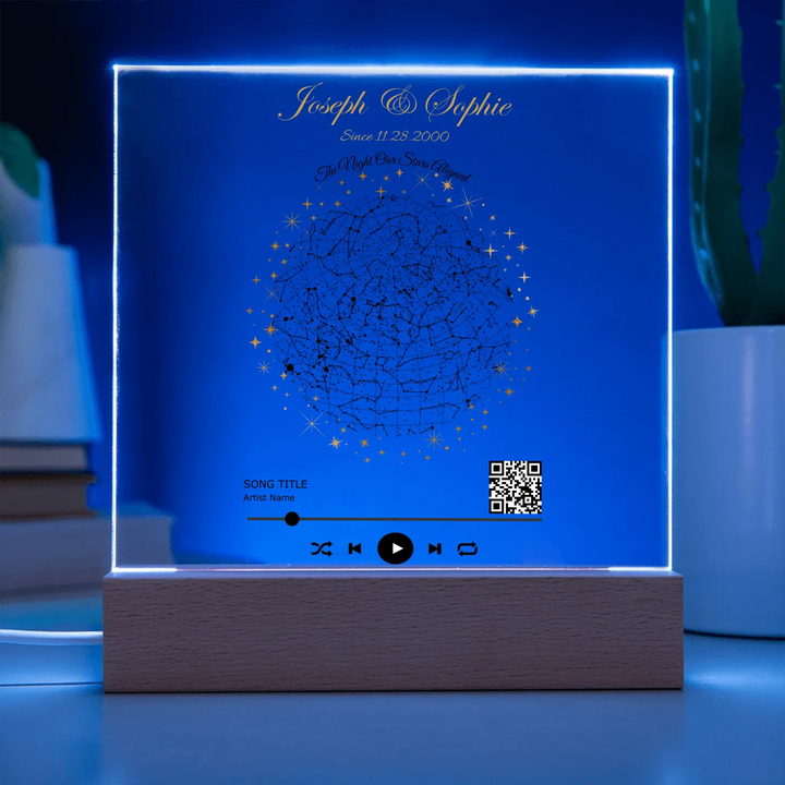 Acrylic Square LED 6
