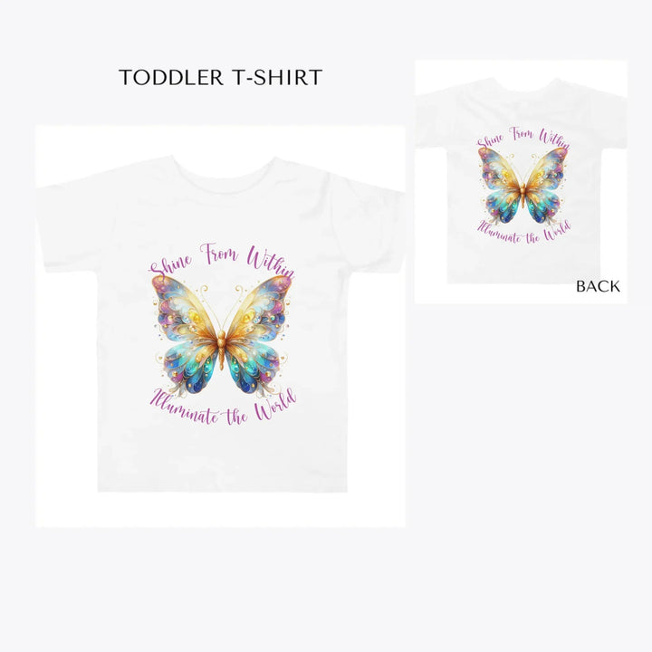 Magic-Butterflies-toddler-custom-t-shirt-artfulane