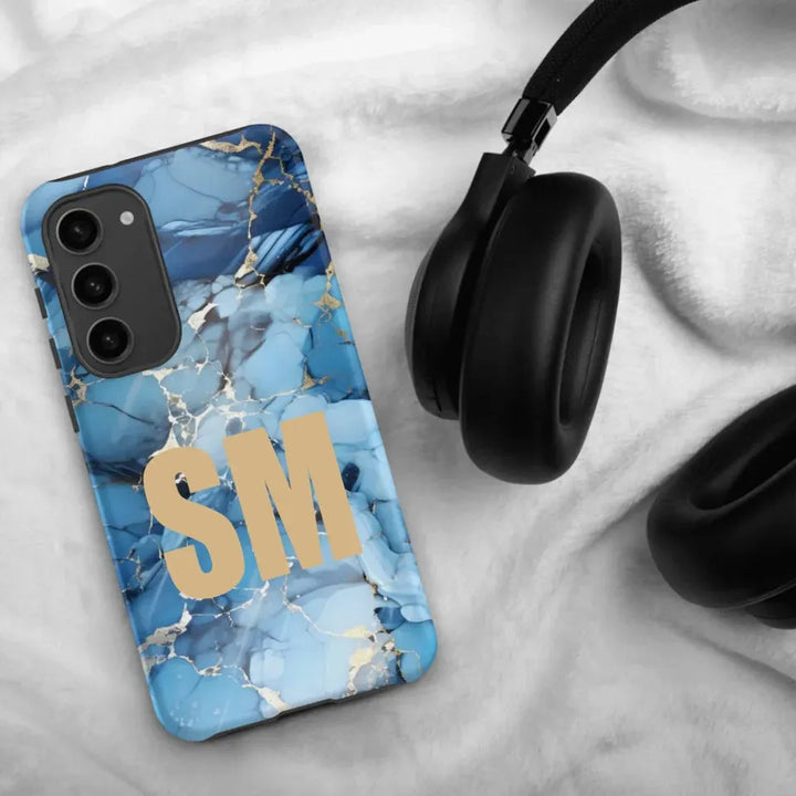 Custom Marble Pattern Tough Phone Case - ART-PNC379