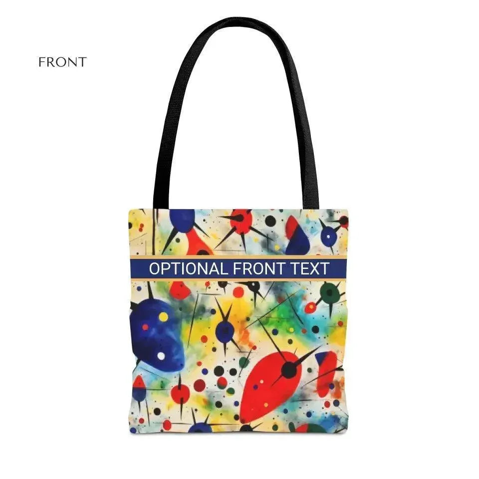 Custom Modern Abstract Chaotic Pattern Bags - ARTFULANE