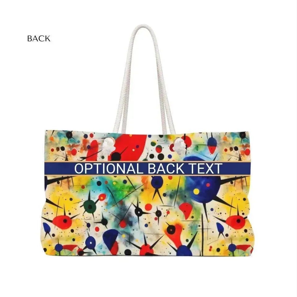 Custom Modern Abstract Chaotic Pattern Bags - ARTFULANE