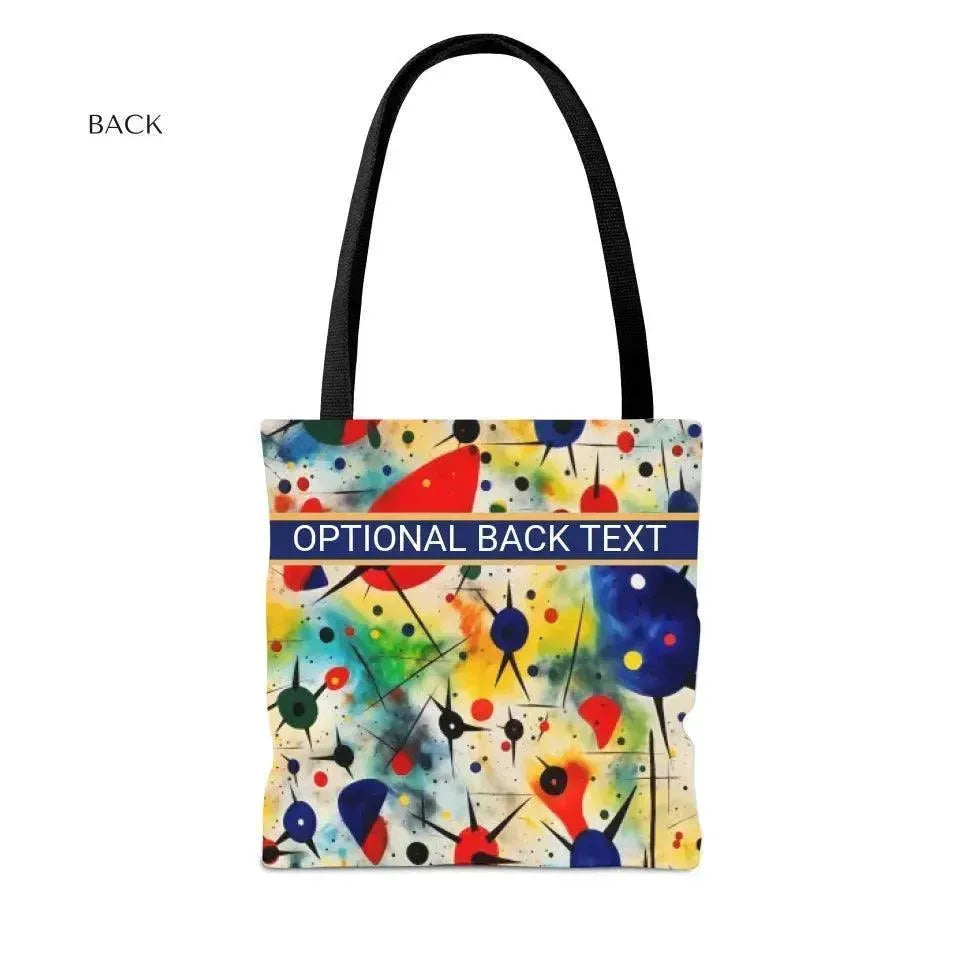 Custom Modern Abstract Chaotic Pattern Bags - ARTFULANE