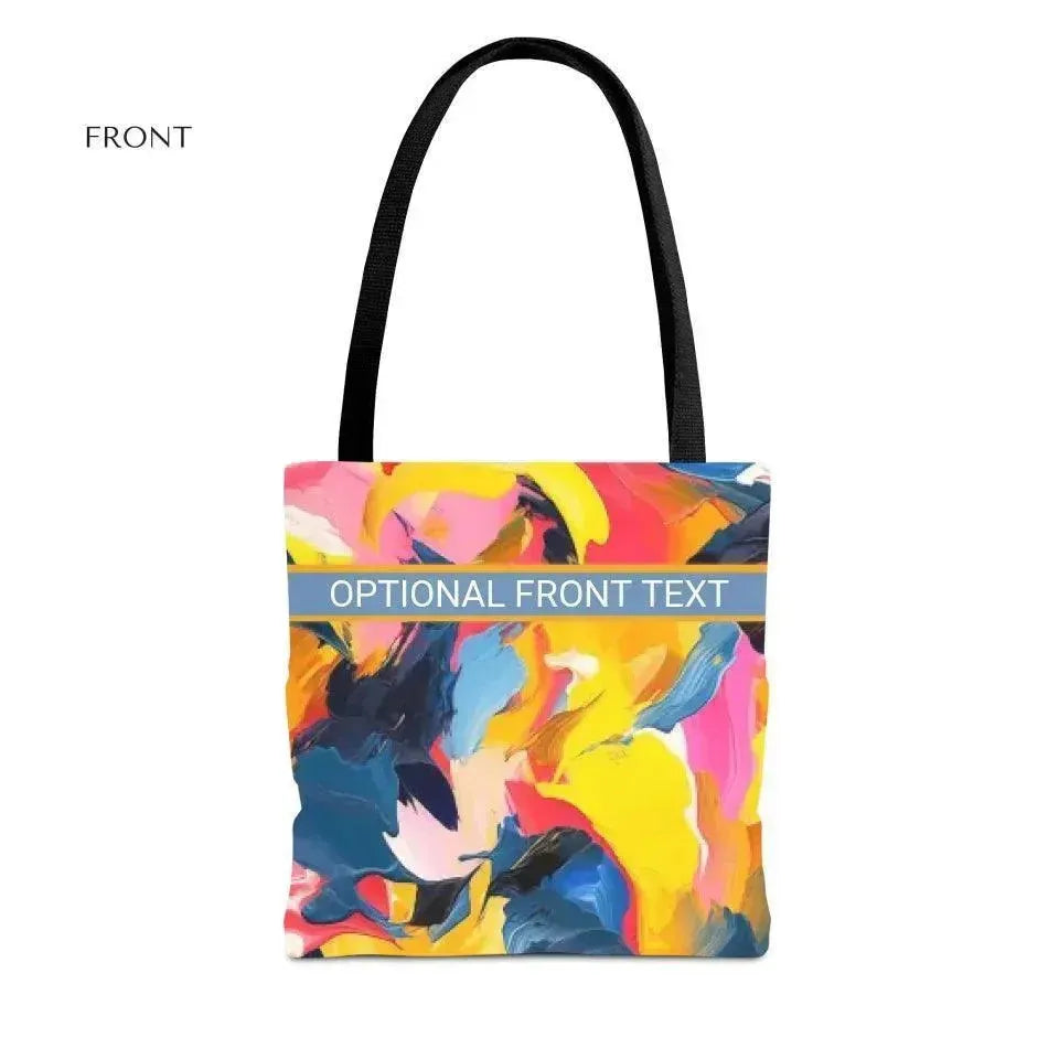 Custom Modern Abstract Textured Art Bags - ARTFULANE