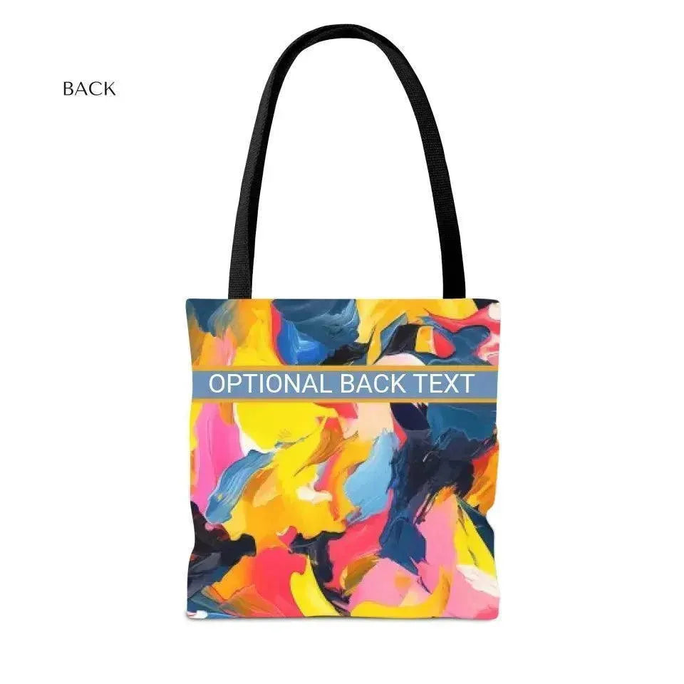 Custom Modern Abstract Textured Art Bags - ARTFULANE