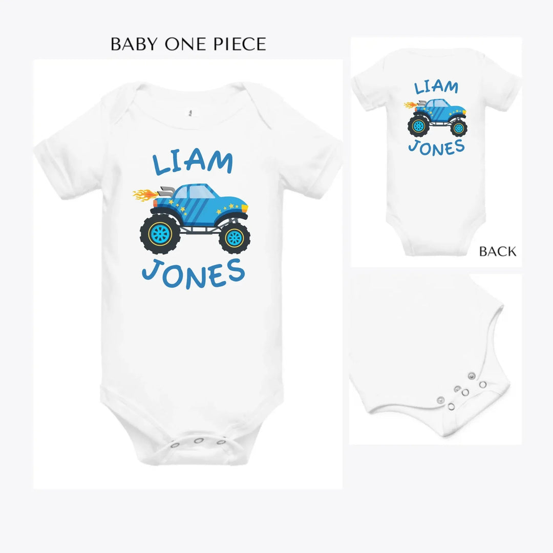 Monster-Trucks-custom-baby-onesie-artfulane
