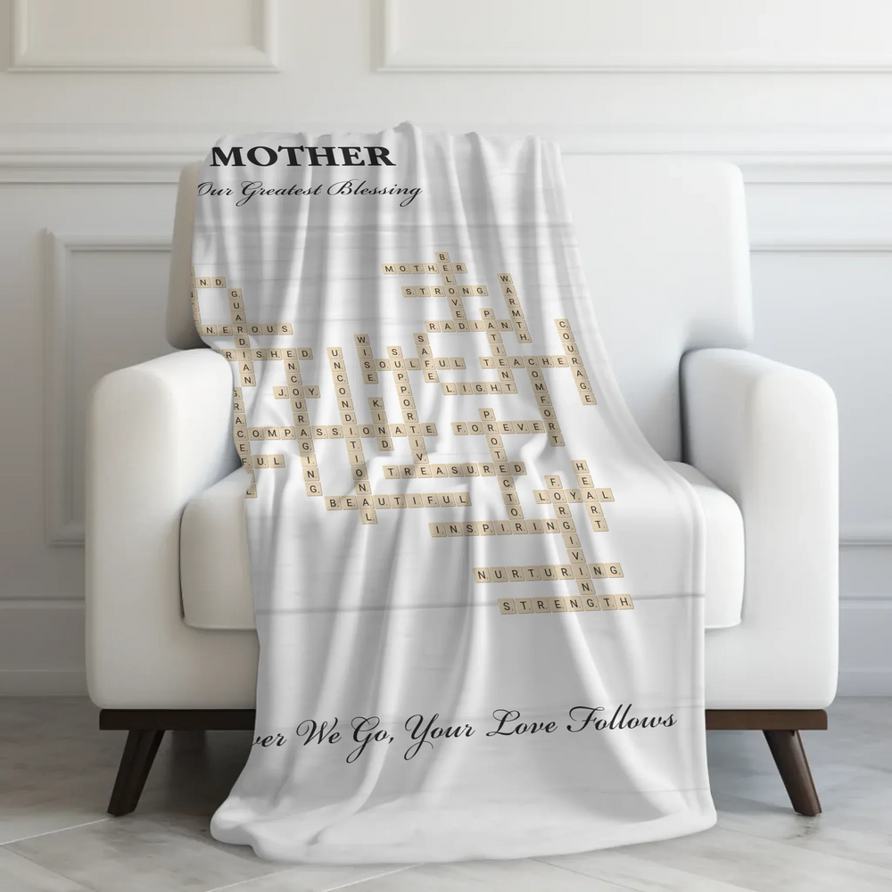 Velveteen Blanket On Couch