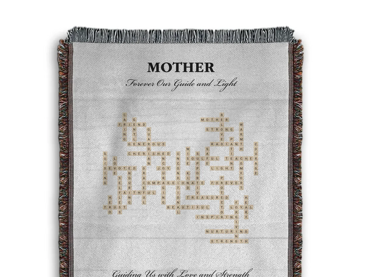 woven throw canva