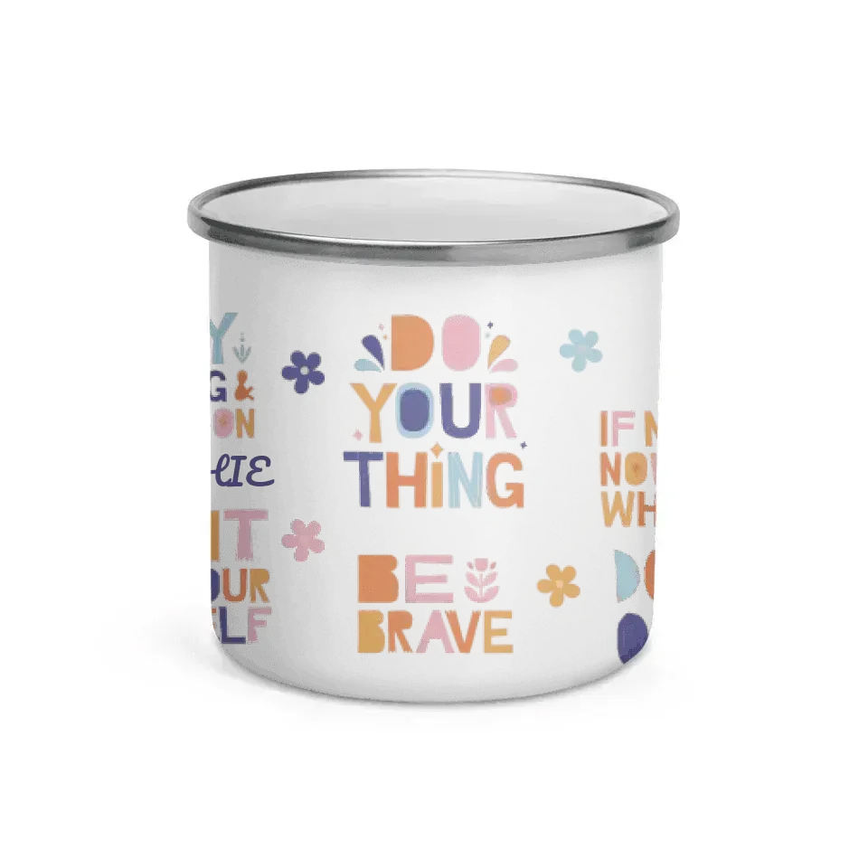 Custom Motivational Sayings Mug - ARTFULANE