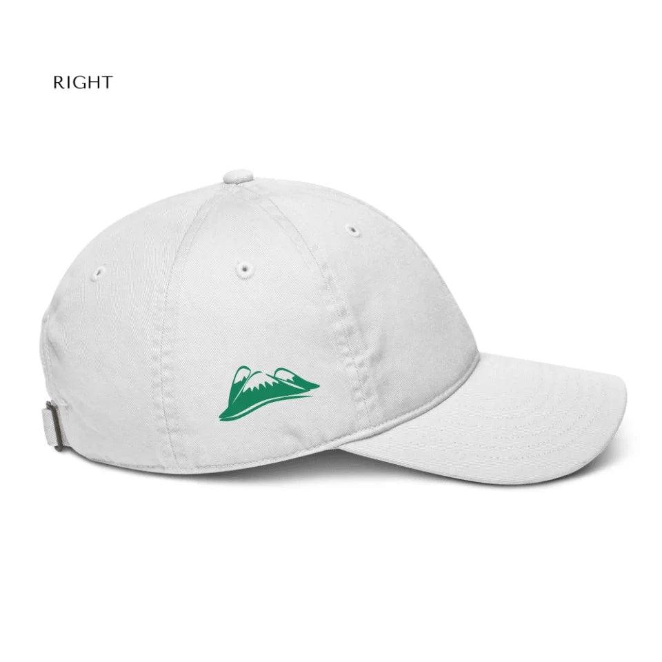 Custom Mountain Embroidered Organic Hats - ARTFULANE
