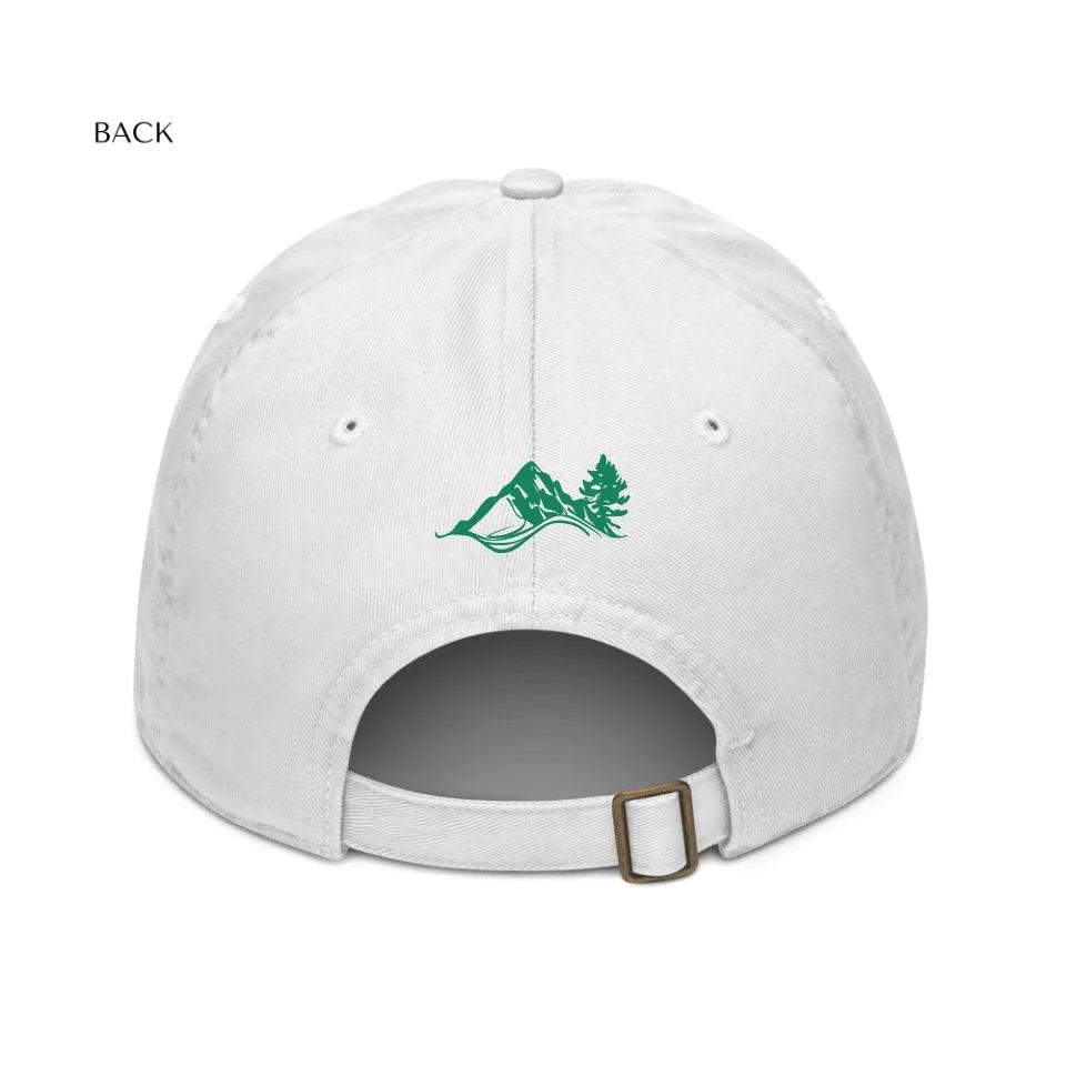 Custom Mountain Embroidered Organic Hats - ARTFULANE