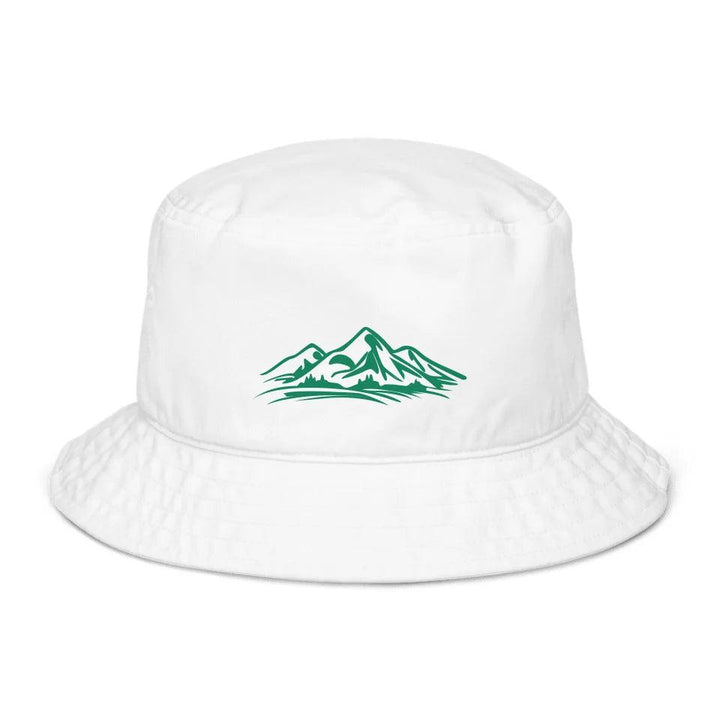 Custom Mountain Embroidered Organic Hats - ARTFULANE
