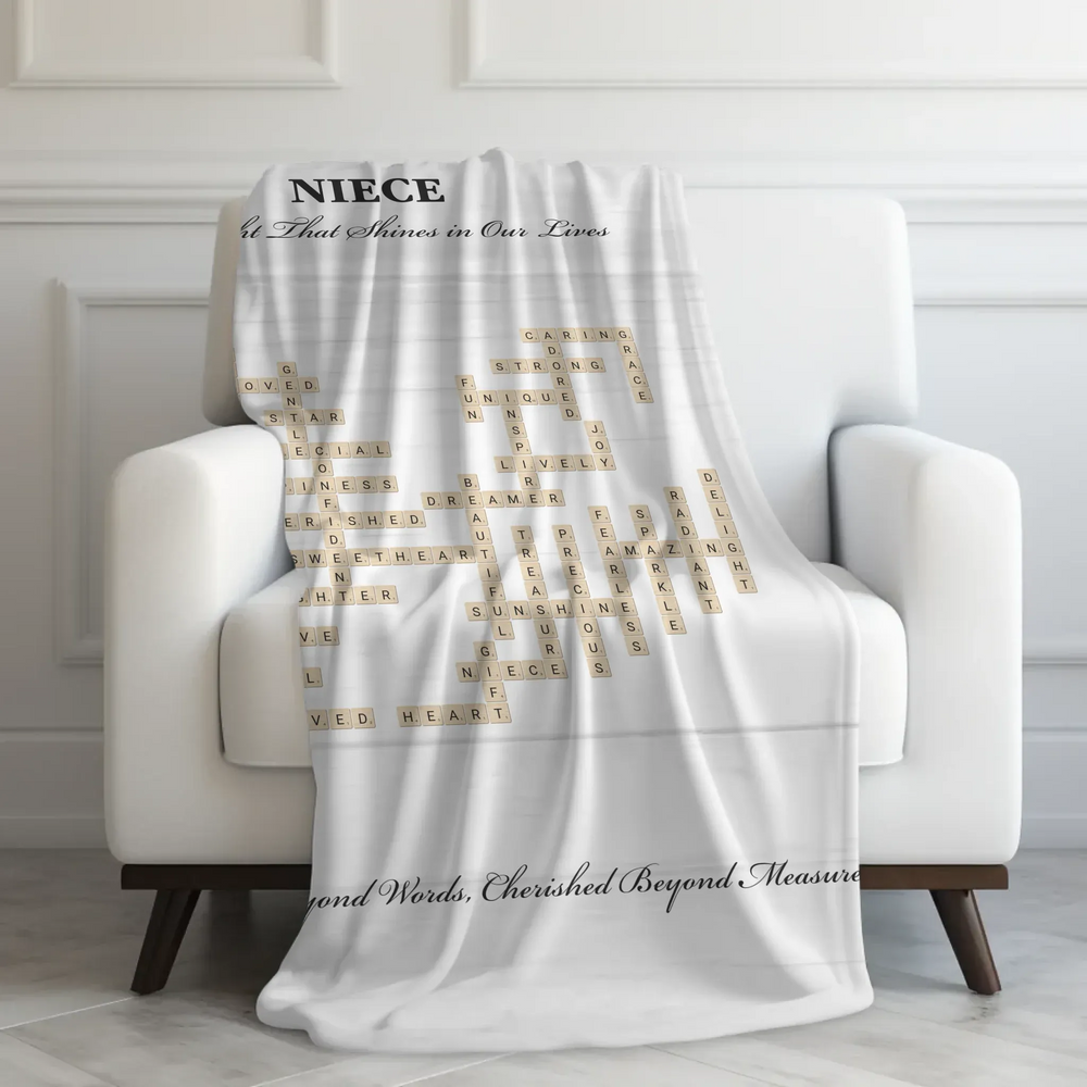 Velveteen Blanket On Couch