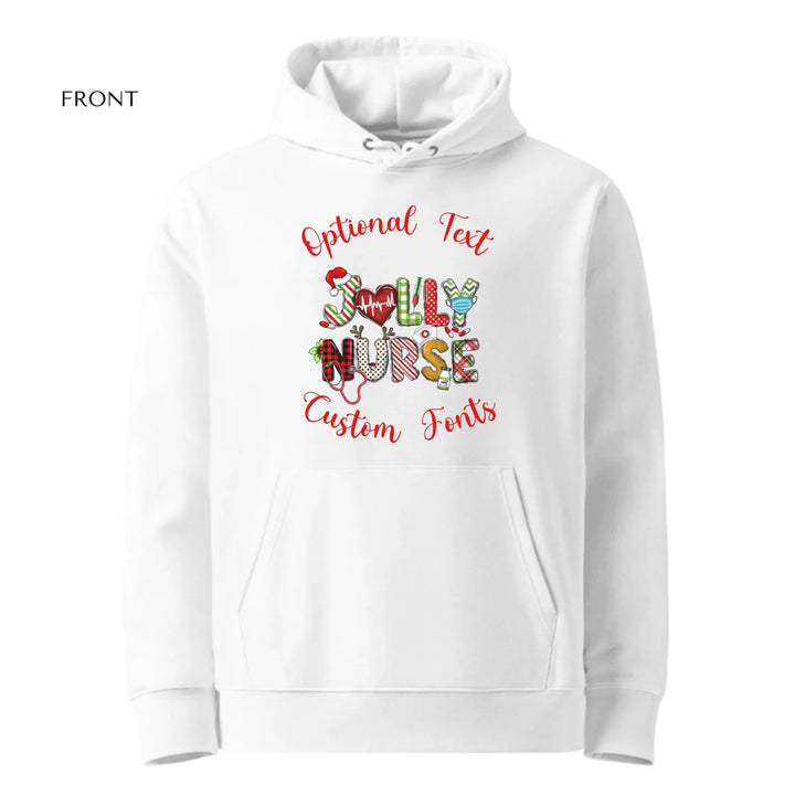 Custom Nurse Christmas Sweatshirt & Hoodie - ART-SWH206