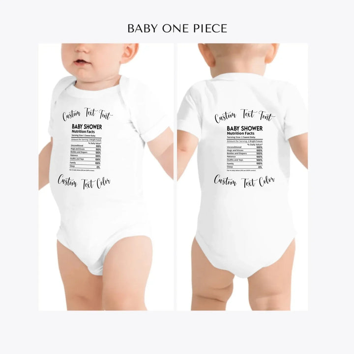 Occasions-Nutrition-Facts-custom-baby-one-piece-artfulane