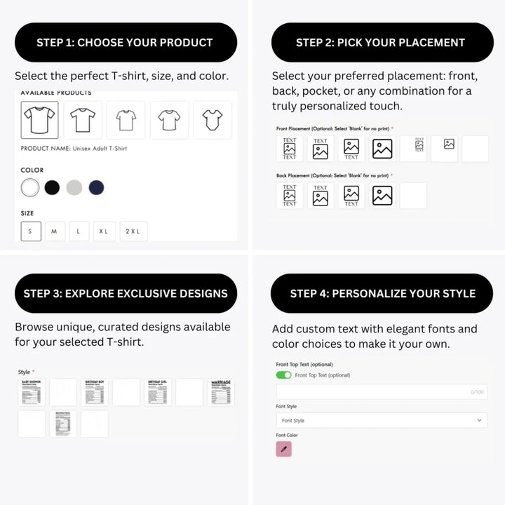 how-to-design-custom-Occasions-Nutrition-Facts-t-shirt-personalization-options-artfulane