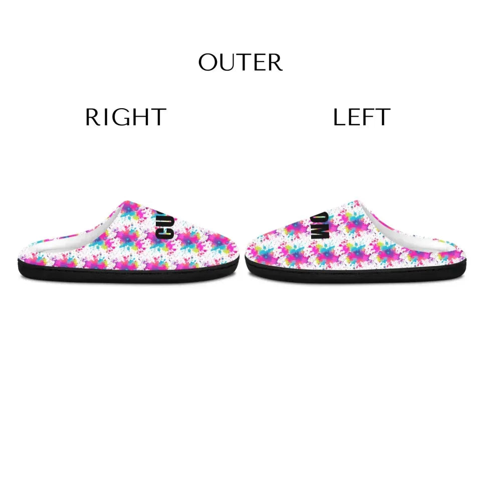INDOOR WOMEN SLIPPERS Left and Right Slipper OUTER