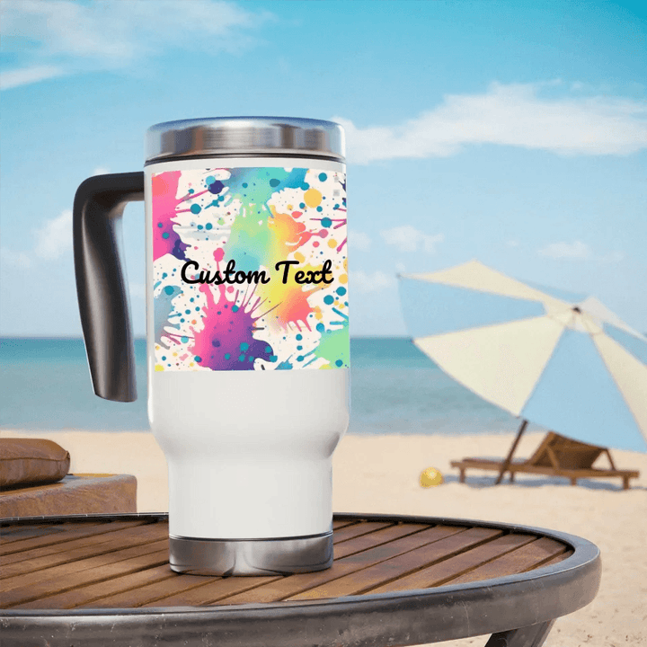 Custom Paint Splashes Bottles and Tumblers - ARTFULANE