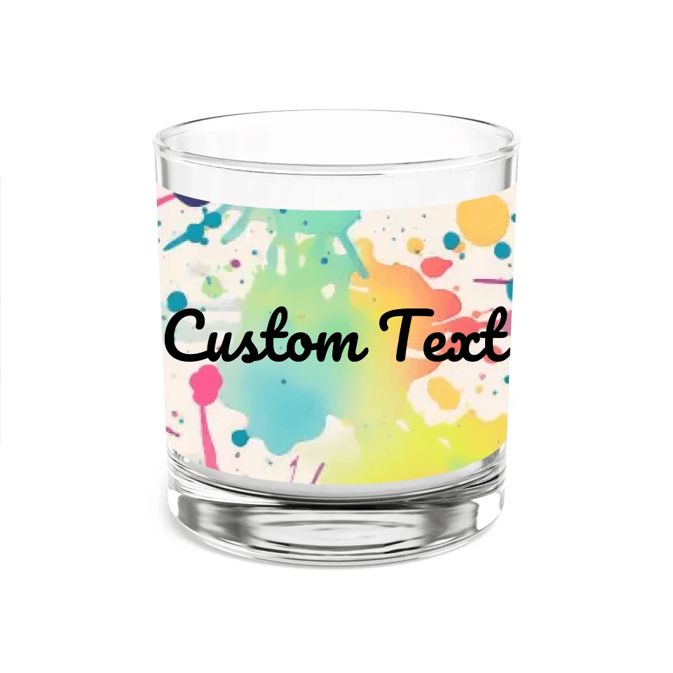 Custom Paint Splashes Glassware - ARTFULANE