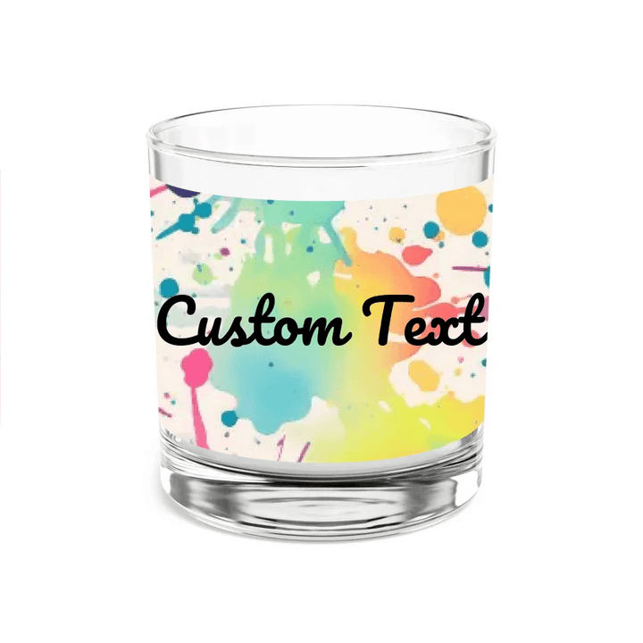 Custom Paint Splashes Glassware - ARTFULANE