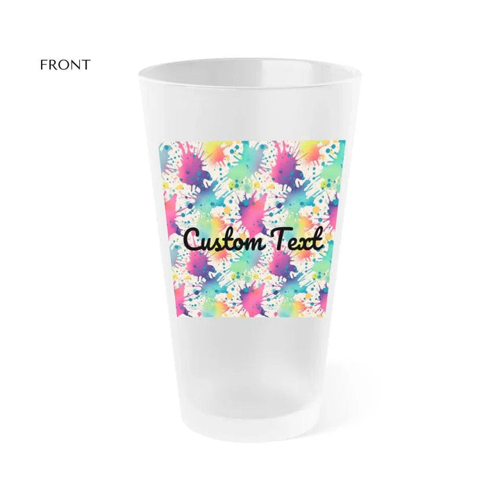 Custom Paint Splashes Glassware - ARTFULANE