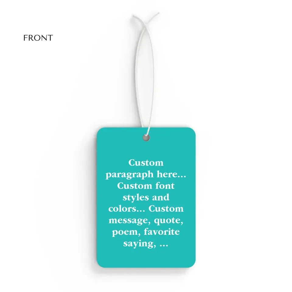CAR AIR FRESHNER Front