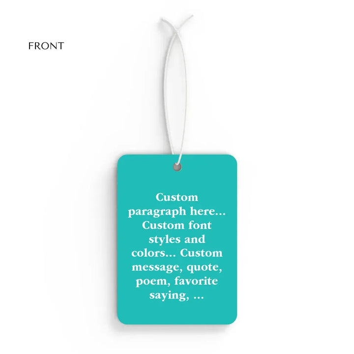 CAR AIR FRESHNER Front