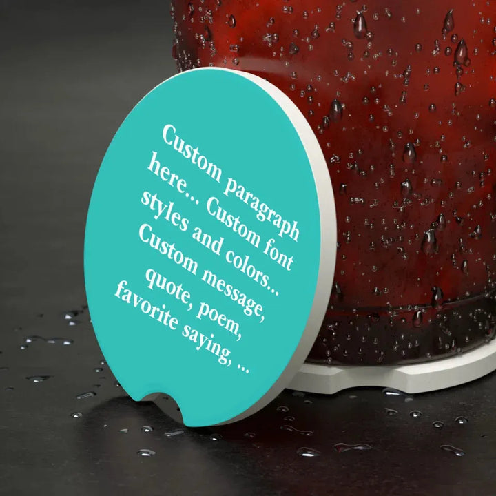 SOAPSTONE CAR COASTER  Context