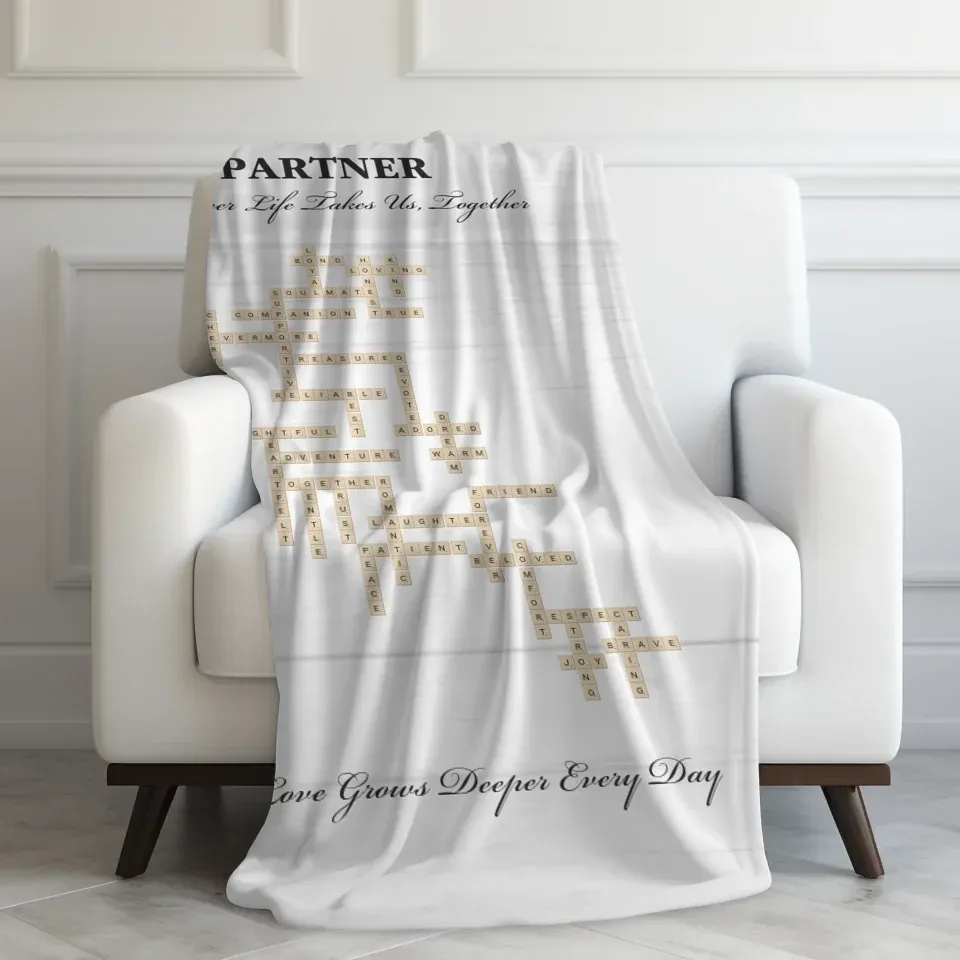 Velveteen Blanket On Couch