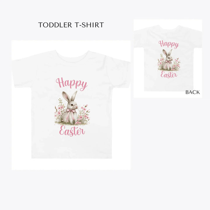 Pastel-Pink-Easter-toddler-custom-t-shirt-artfulane