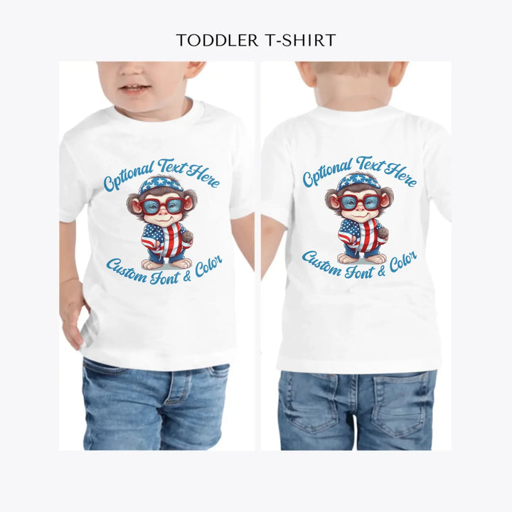 Patriotic-Cute-Animals-personalized-toddler-t-shirt-artfulane