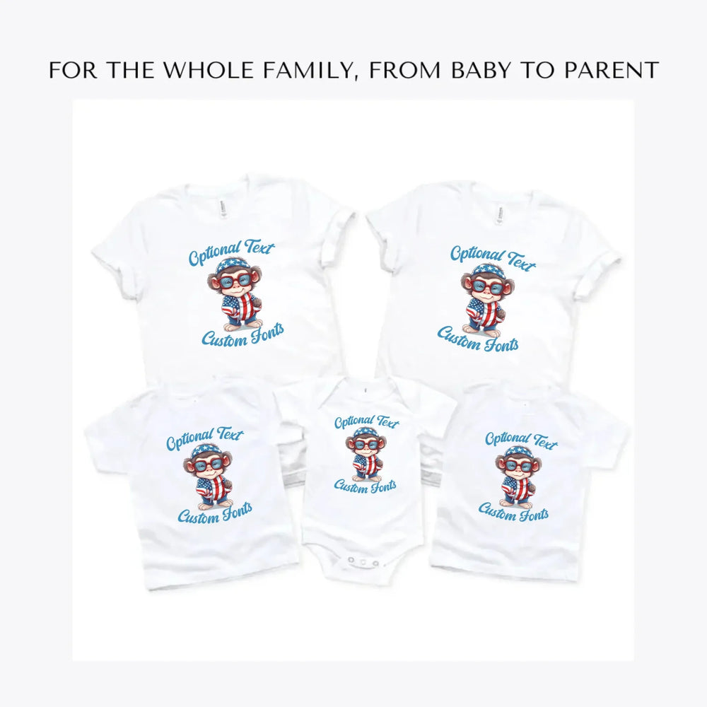 Patriotic-Cute-Animals-custom-t-shirts-adult-youth-toddler-baby-sizes-artfulane