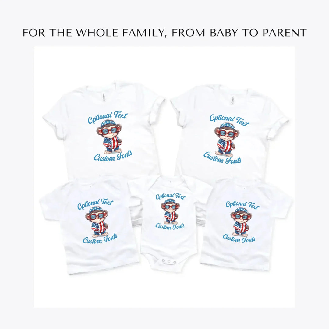 Patriotic-Cute-Animals-custom-t-shirts-adult-youth-toddler-baby-sizes-artfulane