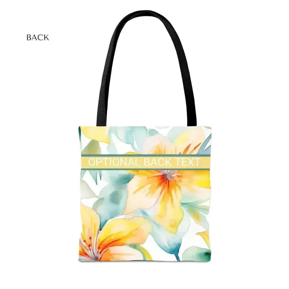 Custom Personalized Floral Bags - ARTFULANE