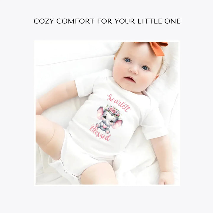 pink-nursery-elephant-custom-baby-bodysuit-artfulane
