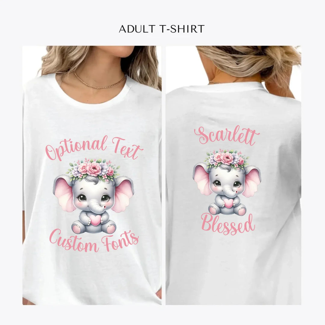 pink-nursery-elephant-personalized-women-unisex-adult-t-shirt-artfulane