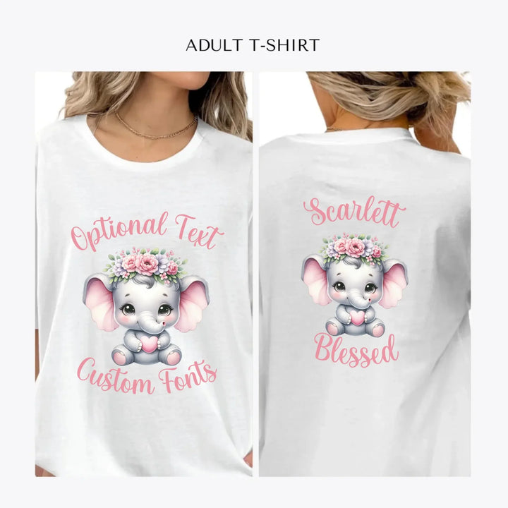 pink-nursery-elephant-personalized-women-unisex-adult-t-shirt-artfulane
