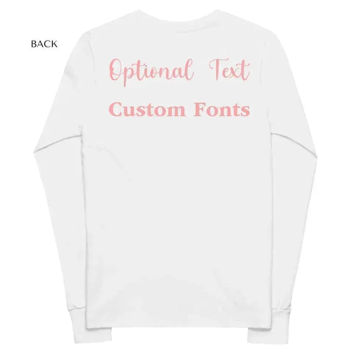 Custom Pink Christmas Long Sleeve T-Shirt - ARTFULANE