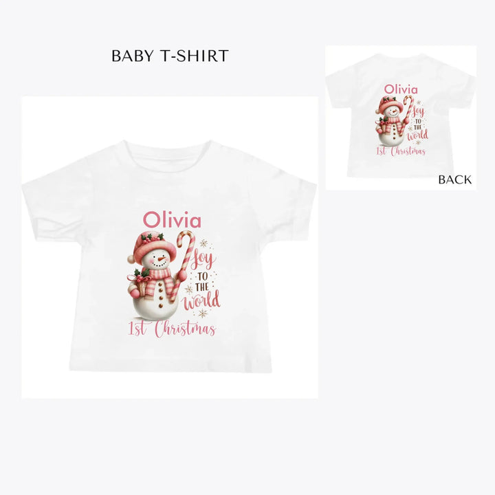 Pink-Christmas-custom-baby-t-shirt-artfulane